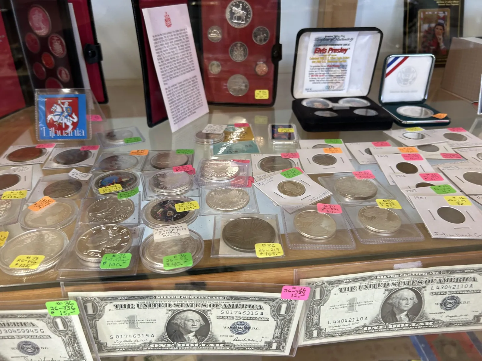 bangor-antiques-mall-coin-and-banknote-collection